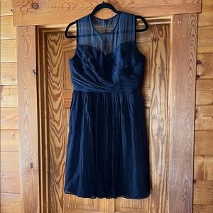 J Crew Navy Blue Sleeveless Dress